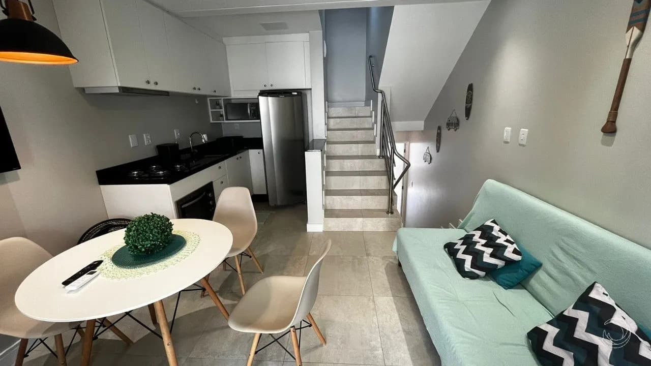 Apartamento duplex para venda com 1 dormitório, em Praia Brava com 46 m² — foto 3