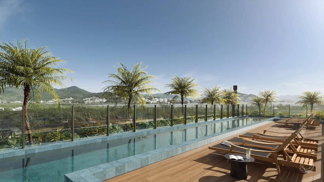 Apartamento para venda com 2 dormitórios em Cacupé com 77 m² — foto principal