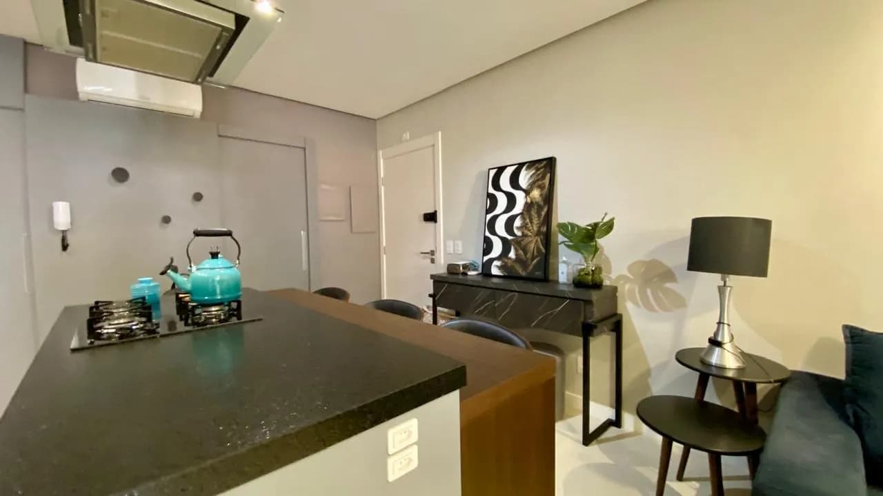 Apartamento para venda com 1 dormitório, em Centro com 53 m² — foto 4