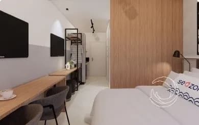 Apartamento para venda com 1 dormitório, em Campeche com 63 m² — foto 3
