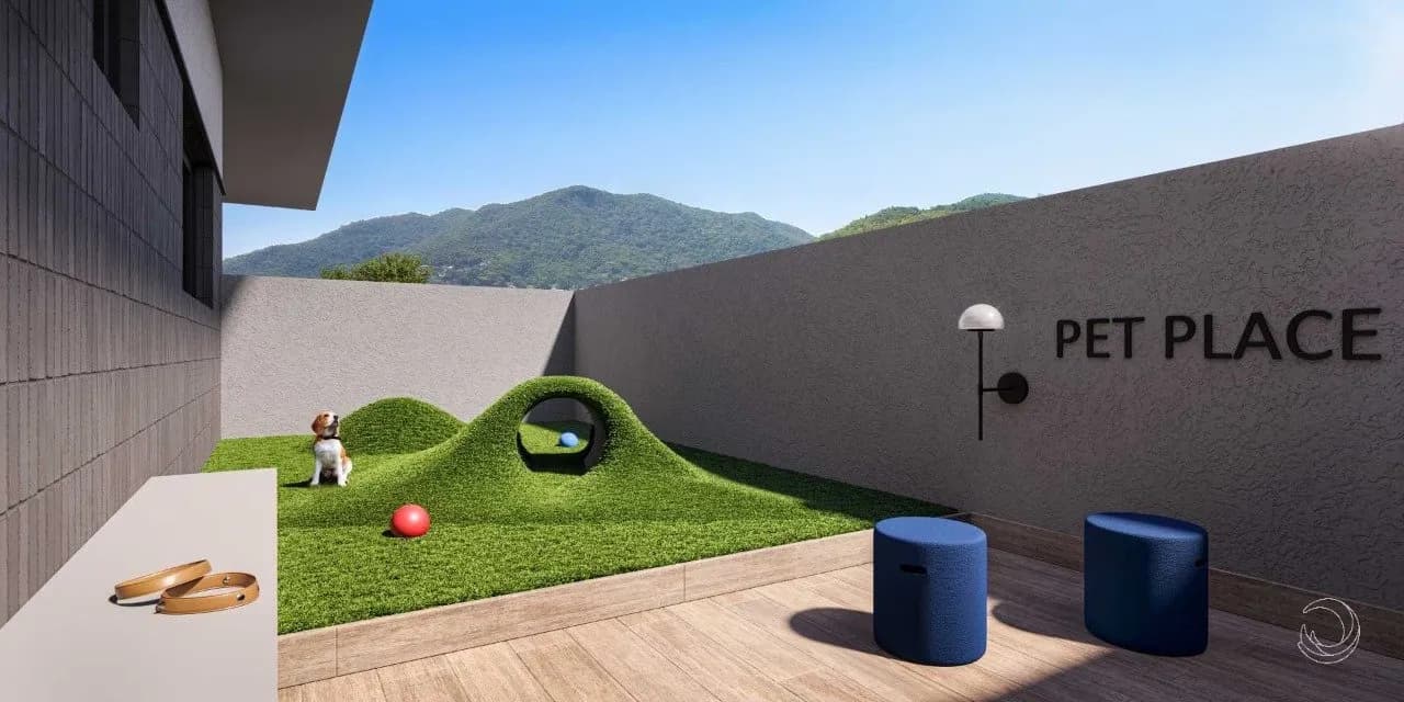 Apartamento para venda com 1 dormitório, em Saco Grande com 32 m² — foto 4