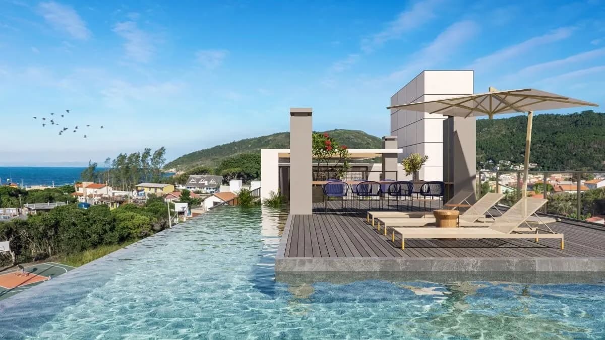 Apartamento para venda com 1 dormitório, em Barra Da Lagoa com 44 m² — foto 3
