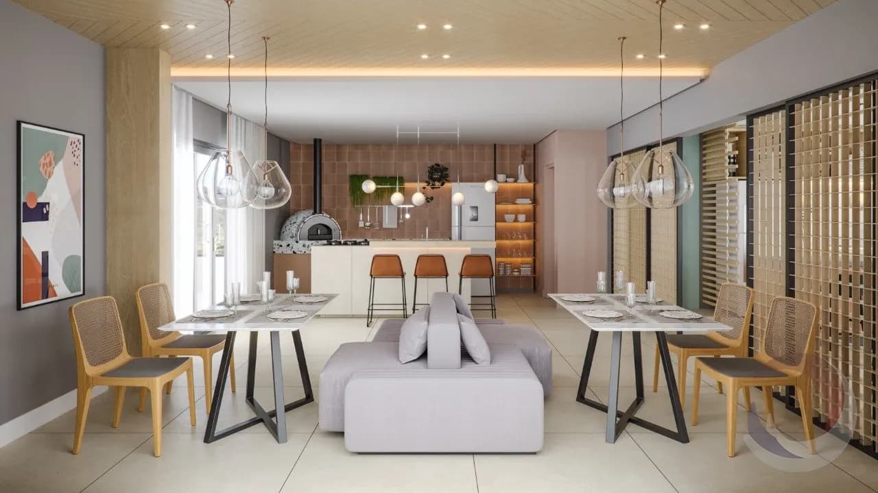 Apartamento para venda com 1 dormitório, em Campeche com 59 m² — foto 4
