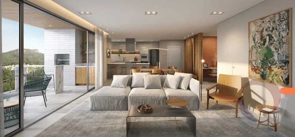 Apartamento para venda com 3 dormitórios em Pedra Branca com 124 m² — foto 5