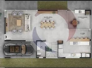 Casa para venda com 4 dormitórios em Campeche com 213 m² — foto 2