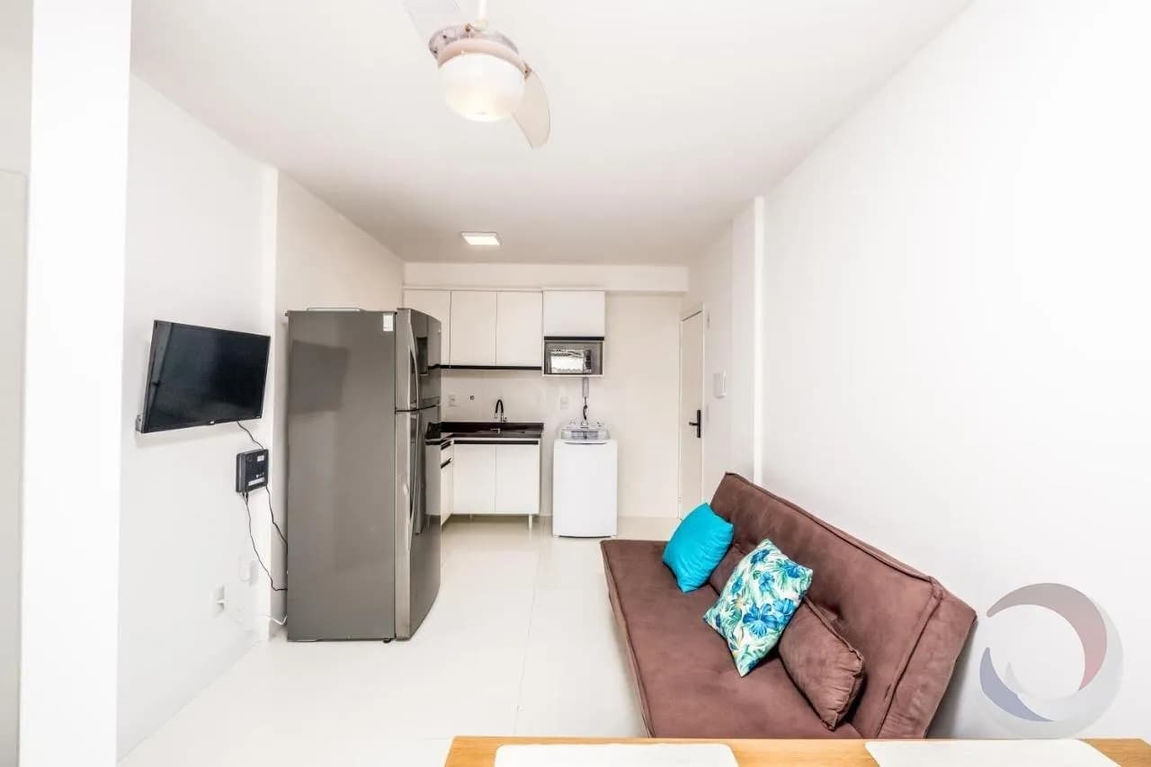 Apartamento para venda com 1 dormitório, em Cachoeira Do Bom Jesus com 39 m² — foto 2