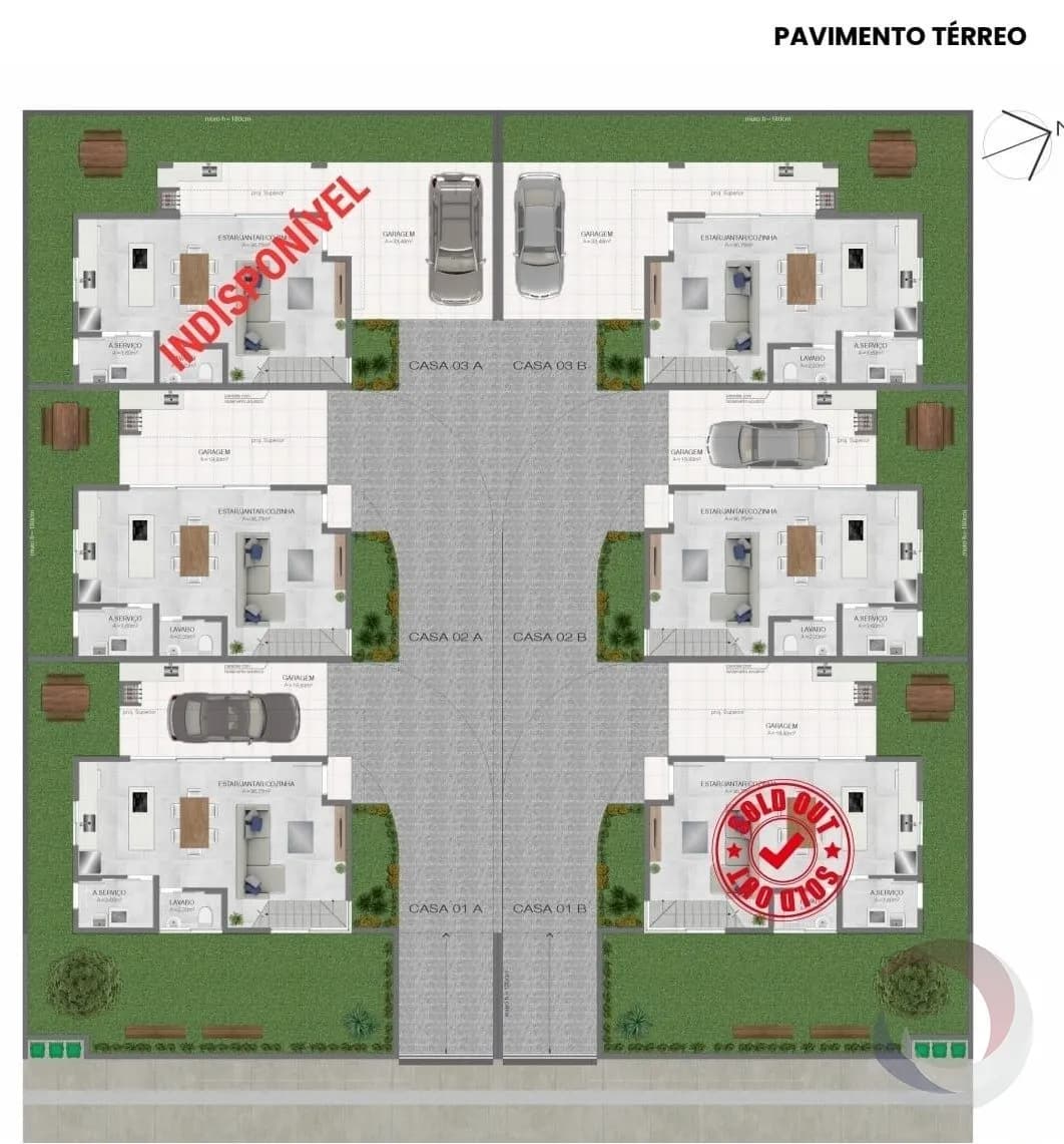 Casa para venda com 3 dormitórios em Ribeirão da Ilha com 140 m² — foto 3