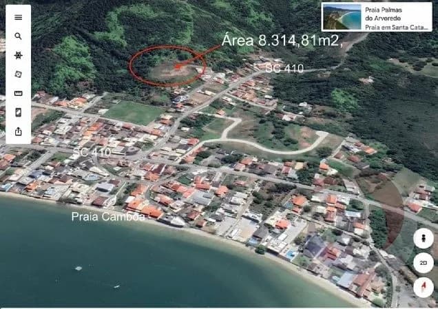 Terreno para venda em camboa com 8314 m² — foto 2
