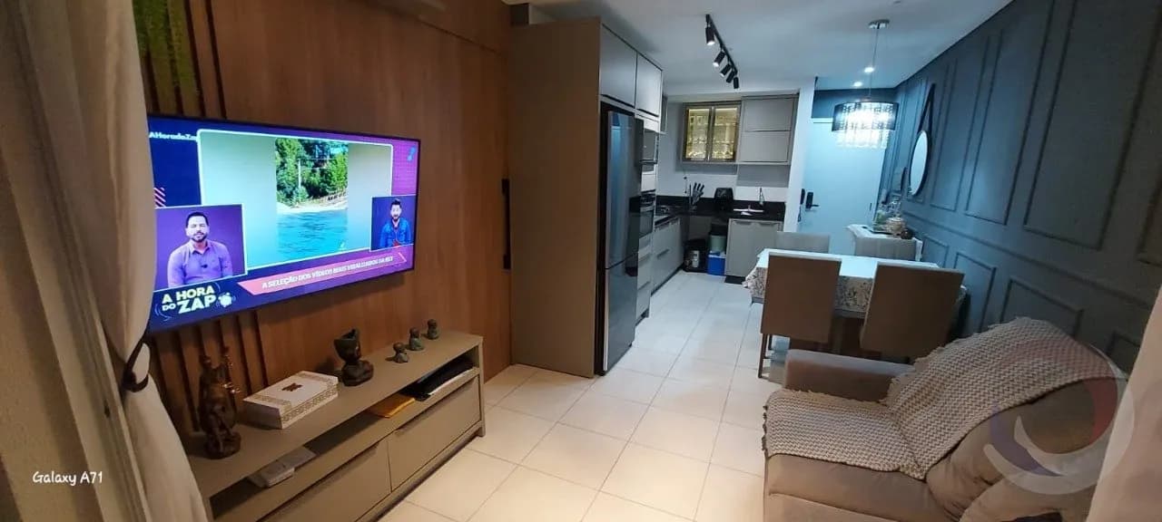 Apartamento para venda com 2 dormitórios em Pedra Branca com 52 m² — foto 2