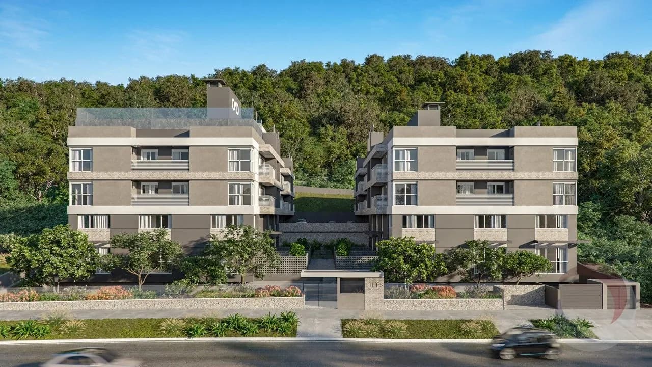 Apartamento para venda com 2 dormitórios em Ribeirão da Ilha com 69 m² — foto principal