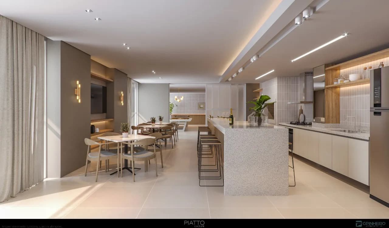 Apartamento para venda com 3 dormitórios em Cacupé com 128 m² — foto 5