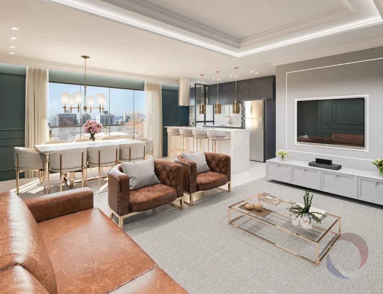 Apartamento para venda com 2 dormitórios em Pagani com 68 m² — foto 2