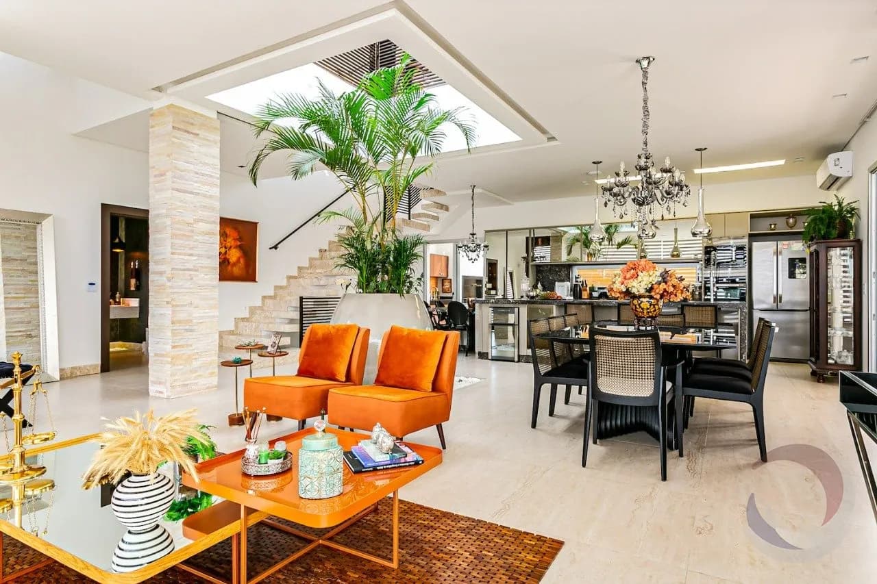 Casa de condomínio para venda com 5 dormitórios em Cacupé com 556 m² — foto principal