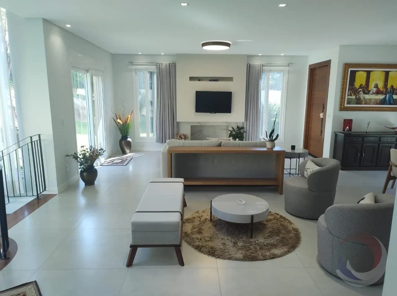 Casa de condomínio para venda com 4 dormitórios em Cacupé com 319 m² — foto 3