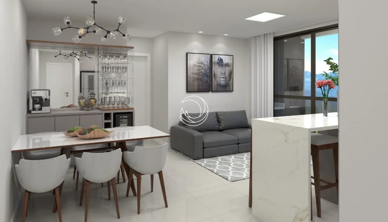 Apartamento para venda com 3 dormitórios em Carvoeira com 76 m² — foto 4