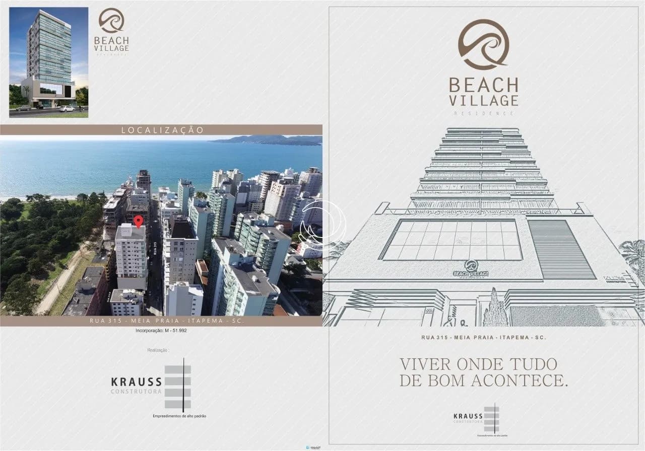 Apartamento para venda com 4 dormitórios em Meia Praia com 160 m² — foto 2