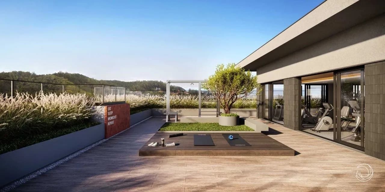 Apartamento para venda com 1 dormitório, em Saco Grande com 47 m² — foto 2