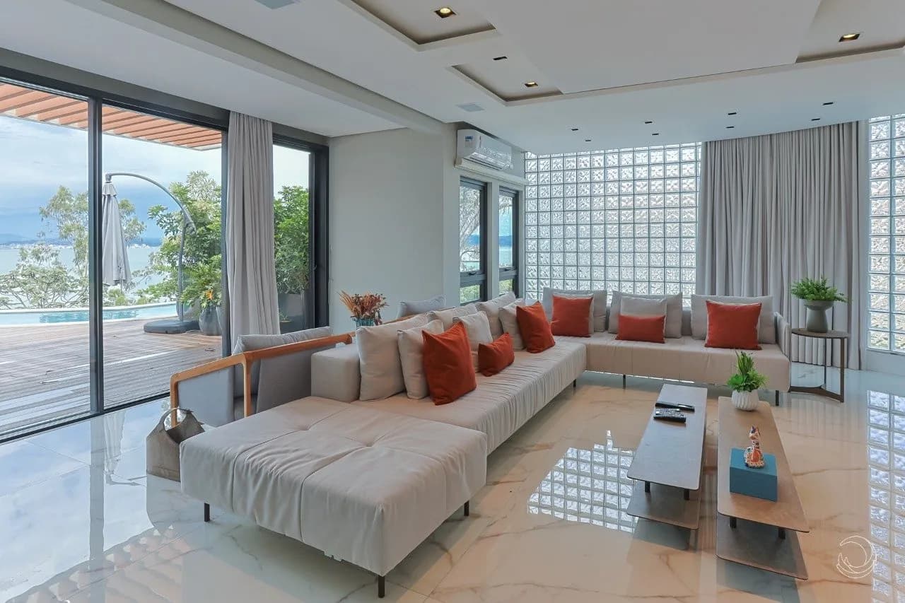 Casa de condomínio para venda com 5 dormitórios em Cacupé com 946 m² — foto 3