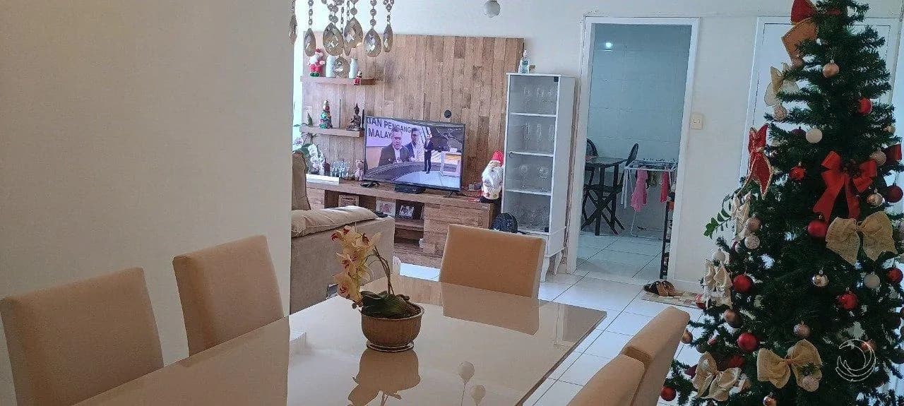 Apartamento para venda com 3 dormitórios em Barreiros com 93 m² — foto 3