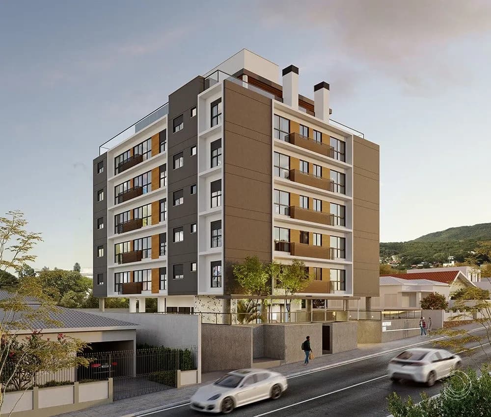 Apartamento para venda com 1 dormitório, em Centro com 39 m² — foto 2