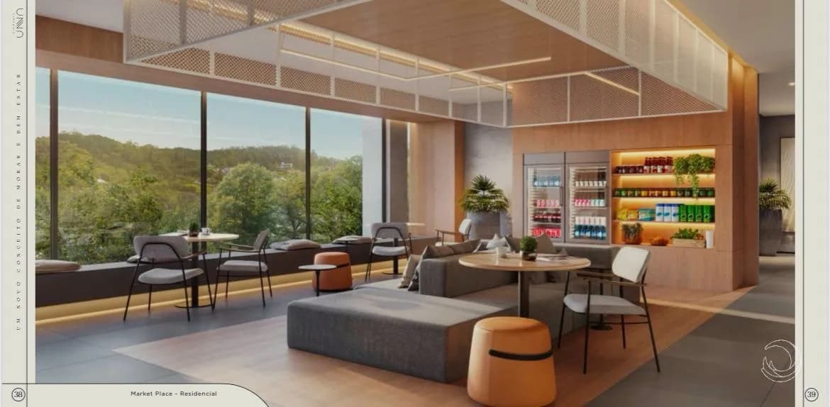 Apartamento para venda com 2 dormitórios em Saco Grande com 68 m² — foto 2