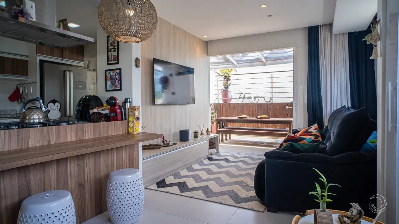 Cobertura para venda com 2 dormitórios em Novo Campeche com 109 m²