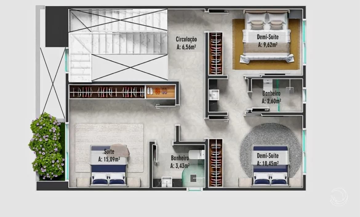 Casa para venda com 3 dormitórios em Ingleses Do Rio Vermelho com 197 m² — foto 2