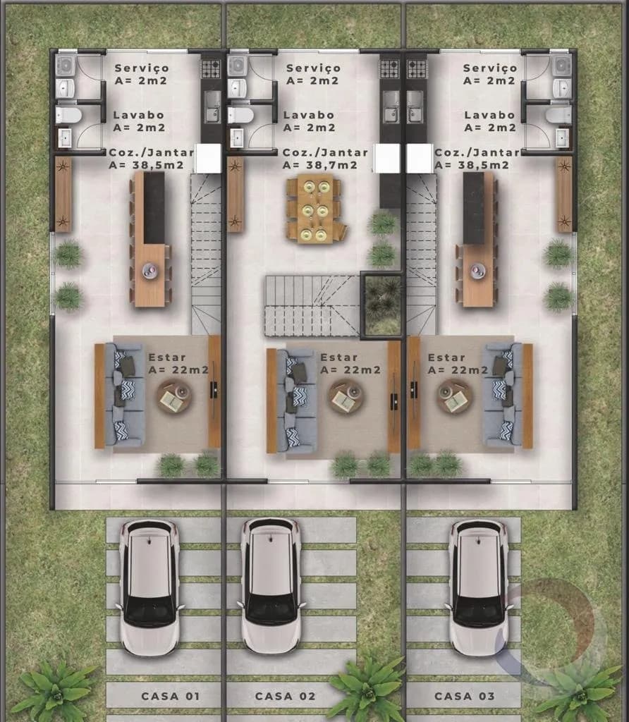Casa para venda com 3 dormitórios em Ingleses Do Rio Vermelho com 167 m² — foto 5