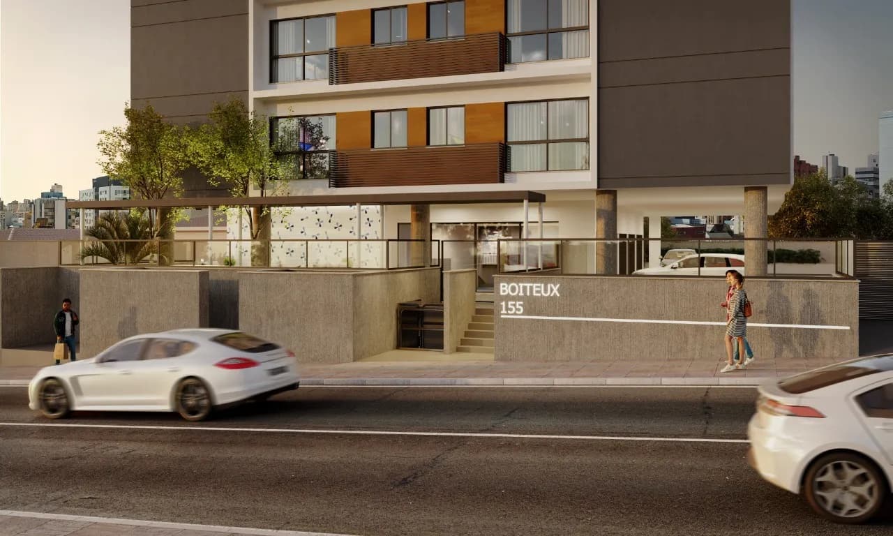 Apartamento para venda com 1 dormitório, em Centro com 39 m² — foto 2