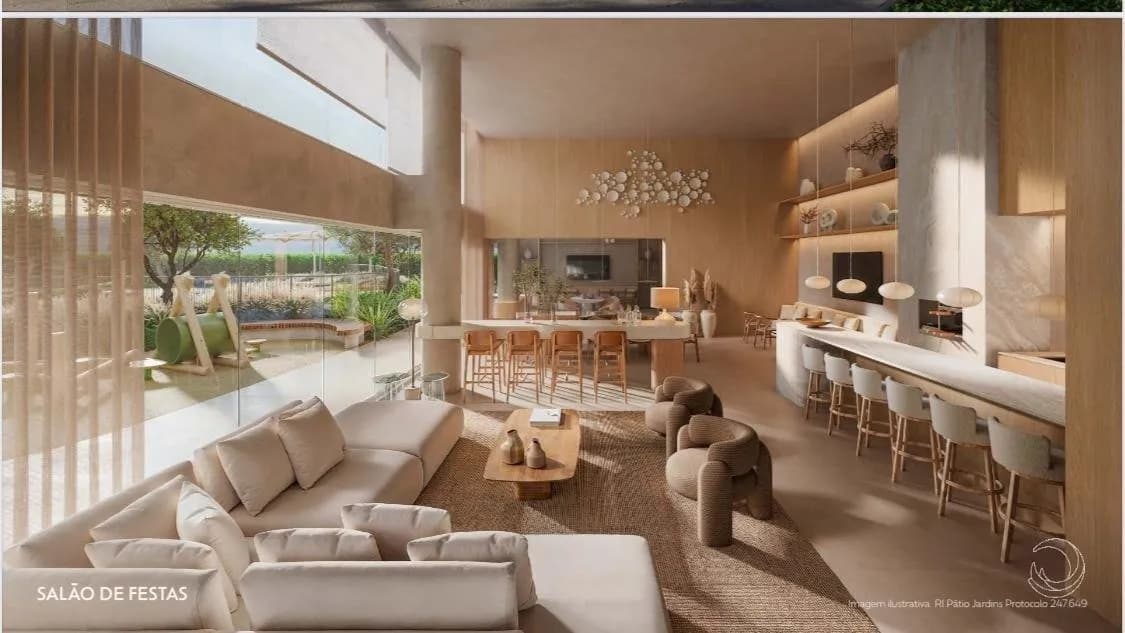 Apartamento para venda com 3 dormitórios em Pedra Branca com 133 m² — foto 2