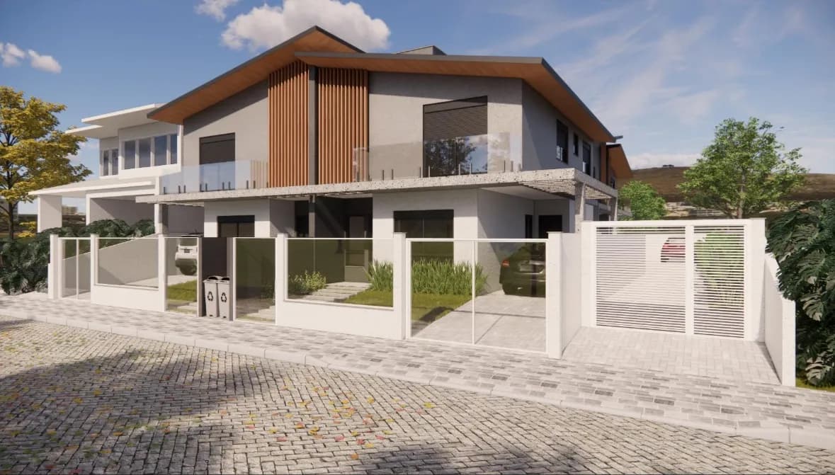 Casa para venda com 3 dormitórios em Santa Mônica com 130 m²