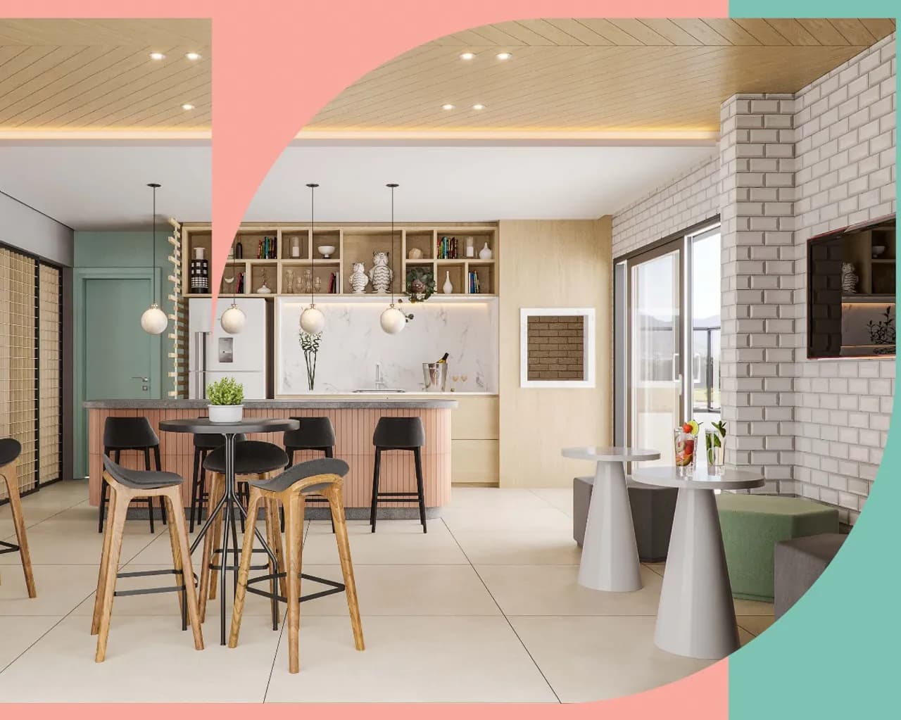 Loft para venda com 1 dormitório, em Campeche com 77 m² — foto 2