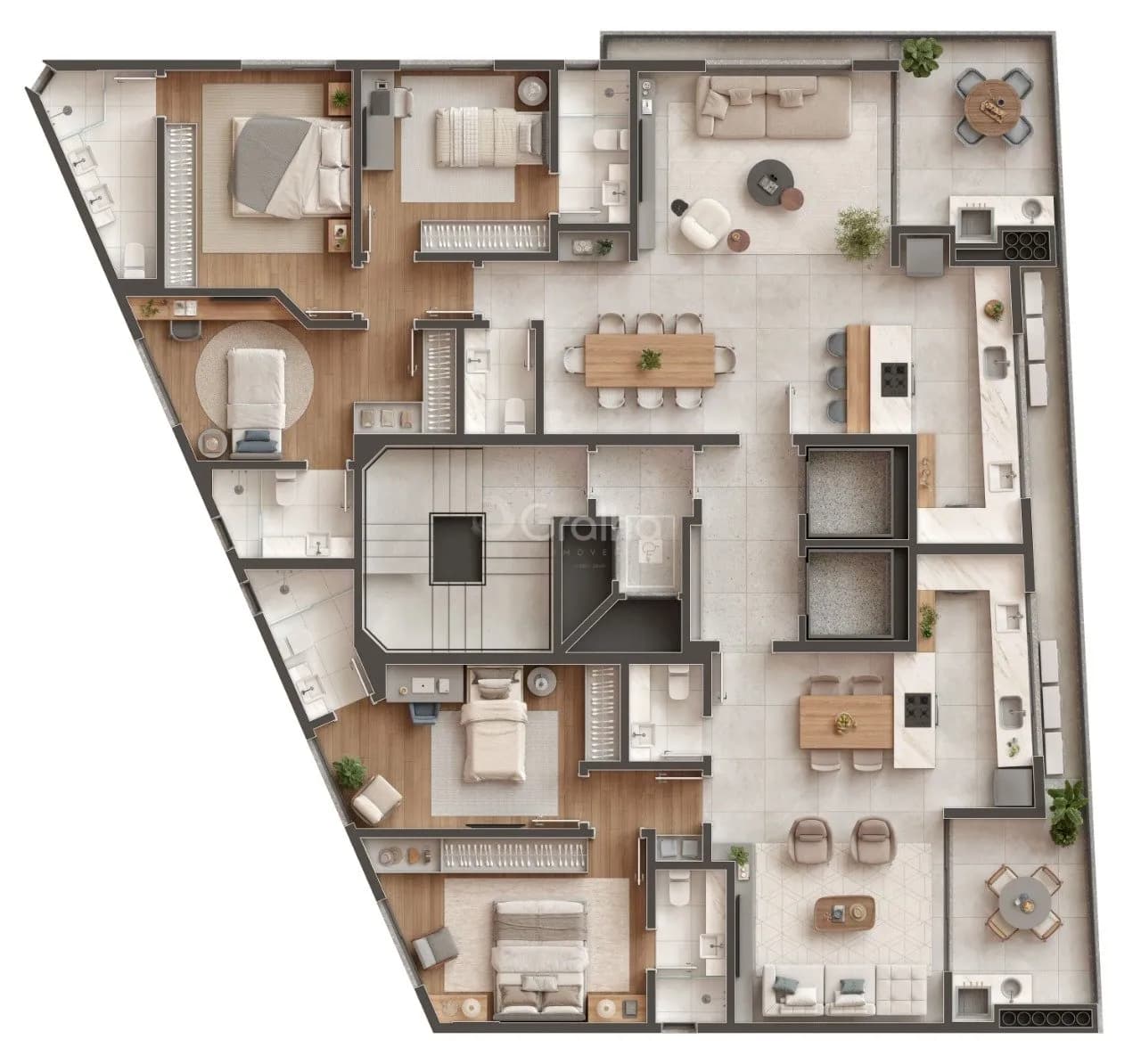 Apartamento para venda com 2 dormitórios em Centro com 87 m² — foto 5