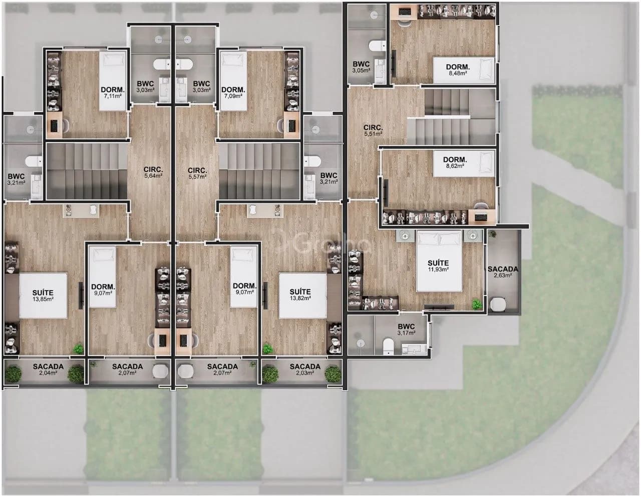 Casa para venda com 3 dormitórios em Sertao Do Maruim com 86 m² — foto 5