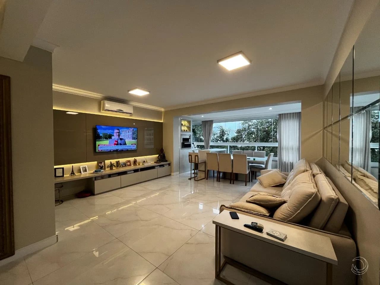 Apartamento para venda com 3 dormitórios em Pedra Branca com 111 m² — foto 2