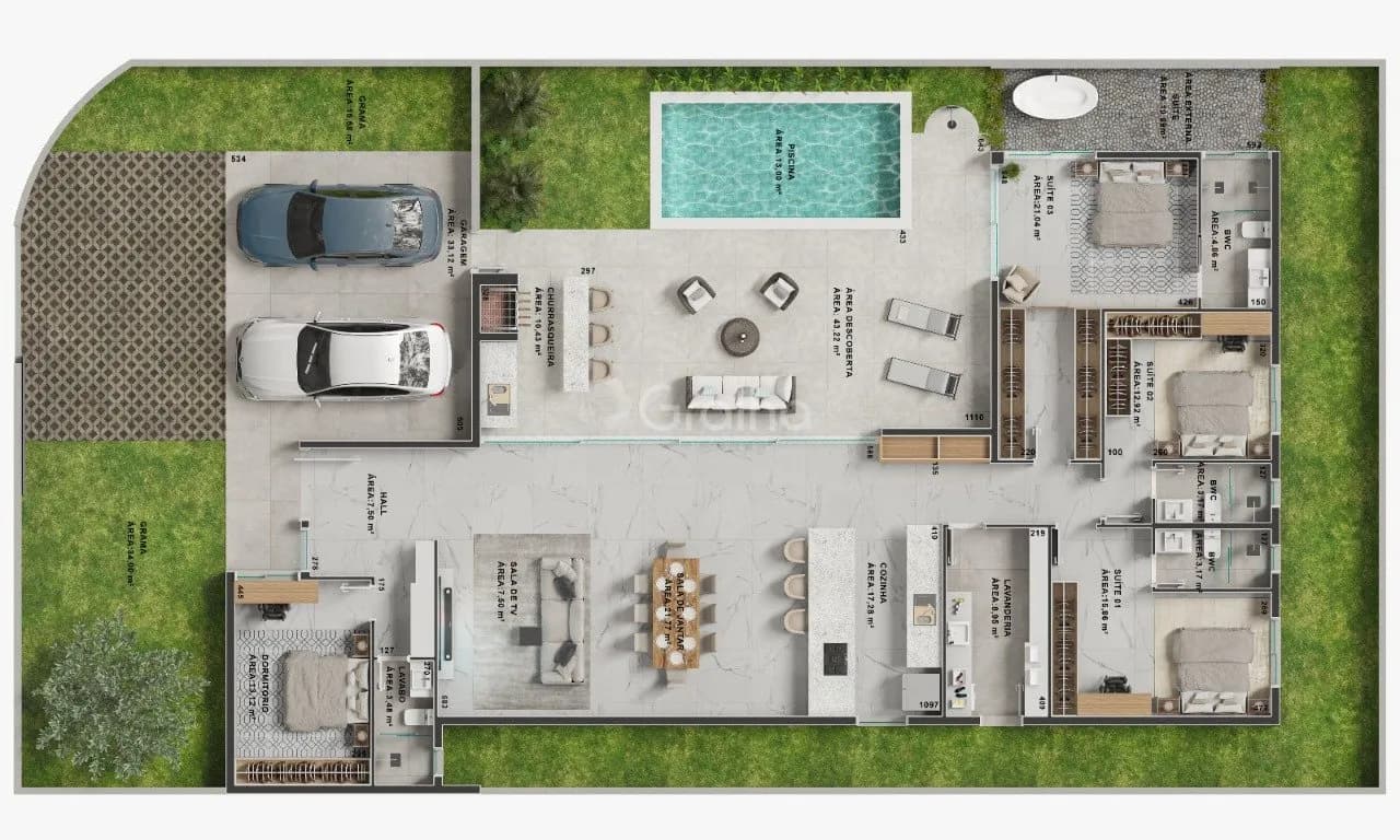 Casa para venda com 4 dormitórios em Vargem Do Bom Jesus com 240 m² — foto 4