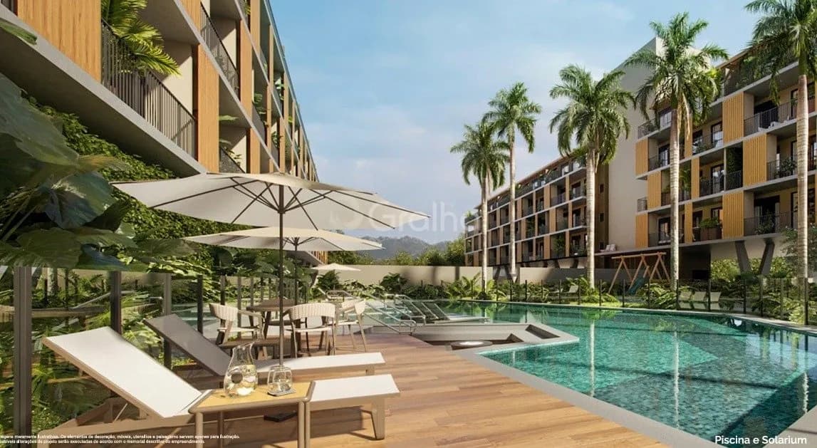 Apartamento para venda com 1 dormitório, em Morro Das Pedras com 45 m² — foto 2