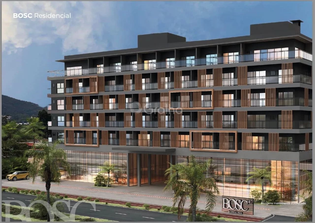 Apartamento para venda com 1 dormitório, em Saco Grande com 34 m² — foto principal
