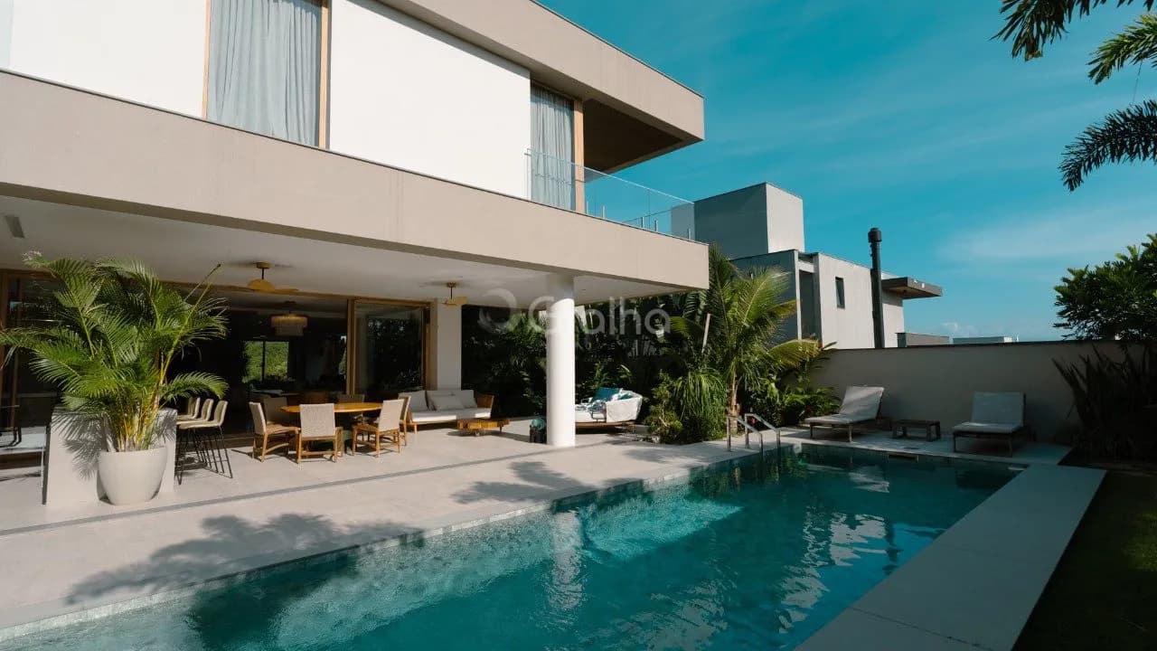 Casa de condomínio para venda com 5 dormitórios em Cacupé com 1018 m² — foto principal