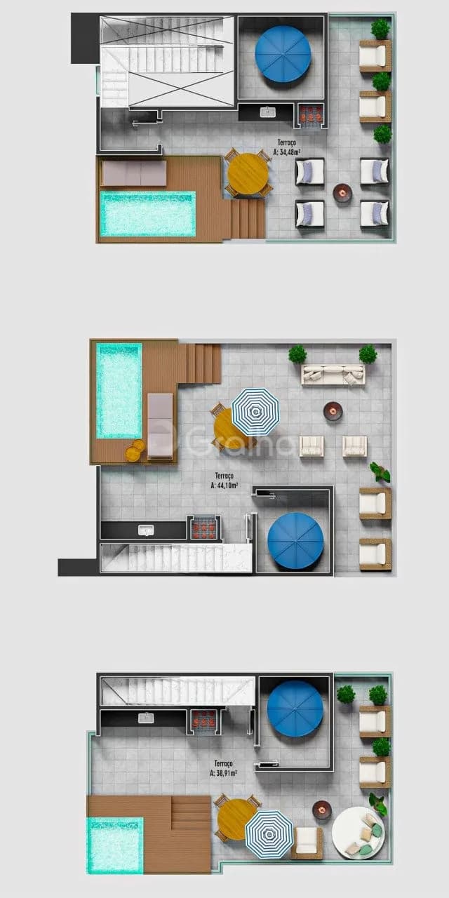 Casa para venda com 3 dormitórios em Ingleses Do Rio Vermelho com 155 m² — foto 2