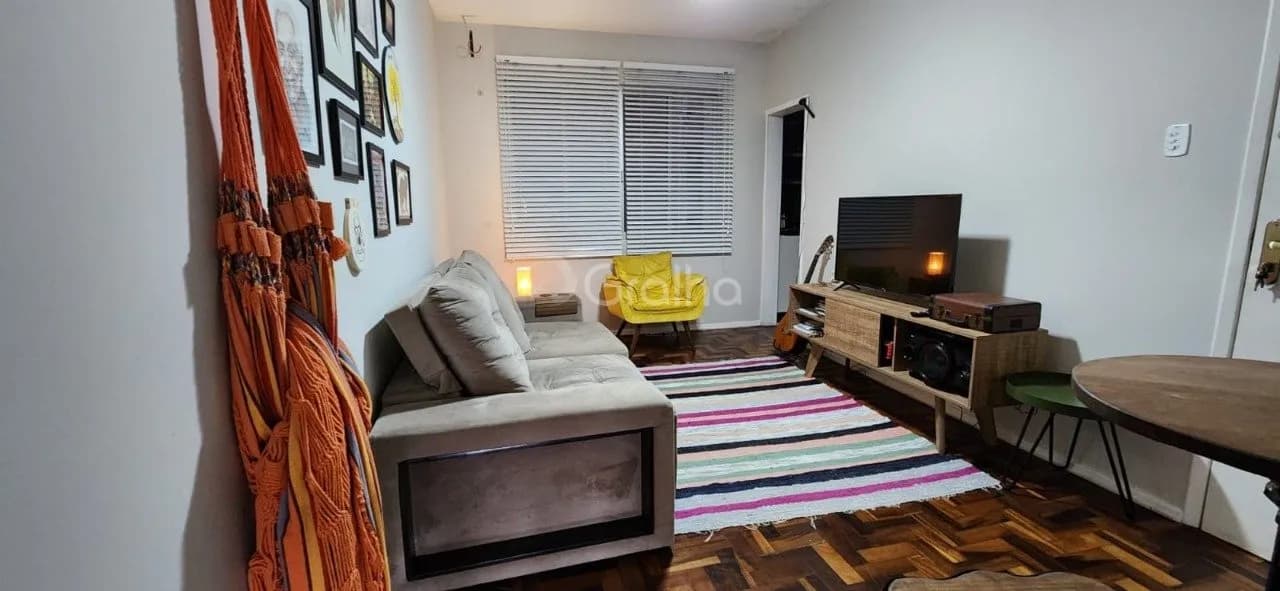 Apartamento para venda com 1 dormitório, em Centro com 55 m² — foto 2