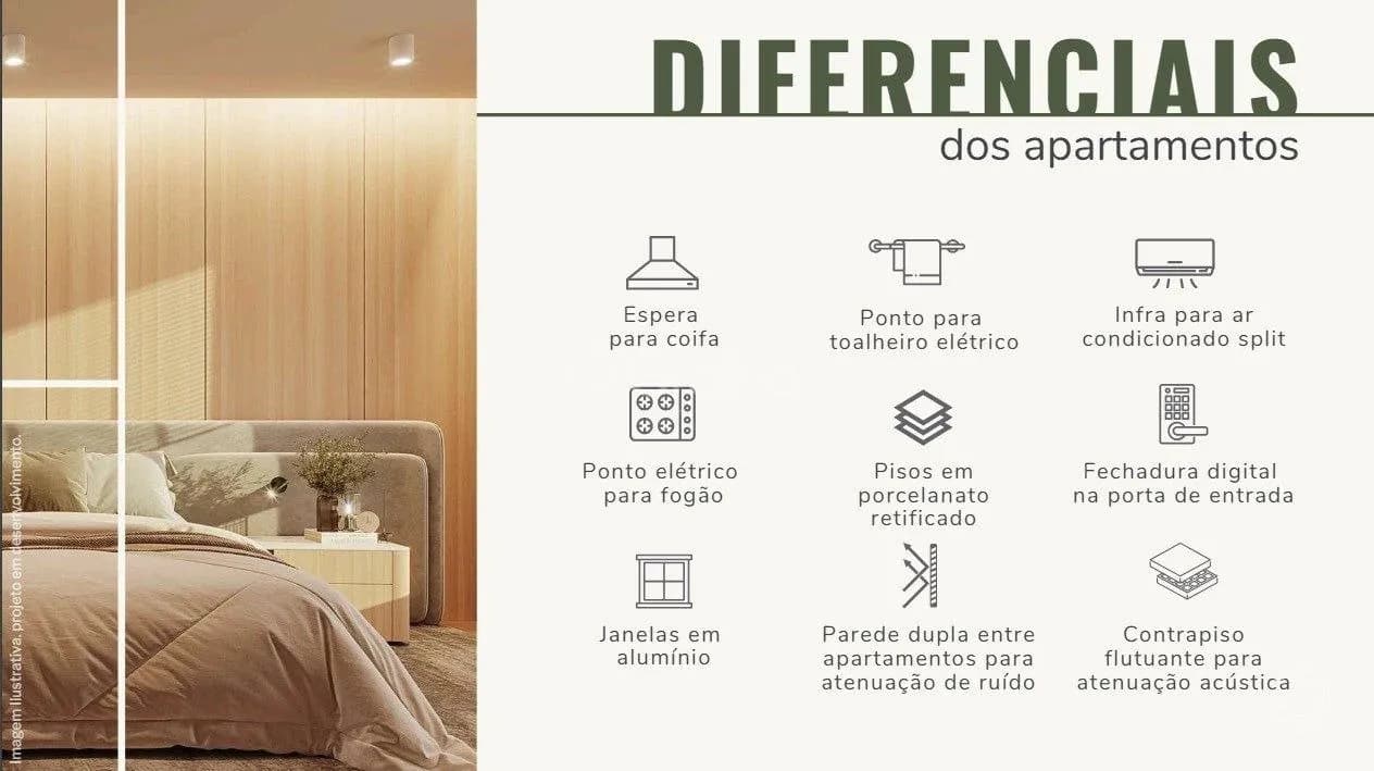 Estúdio para venda com 1 dormitório, em Centro com 36 m² — foto 4