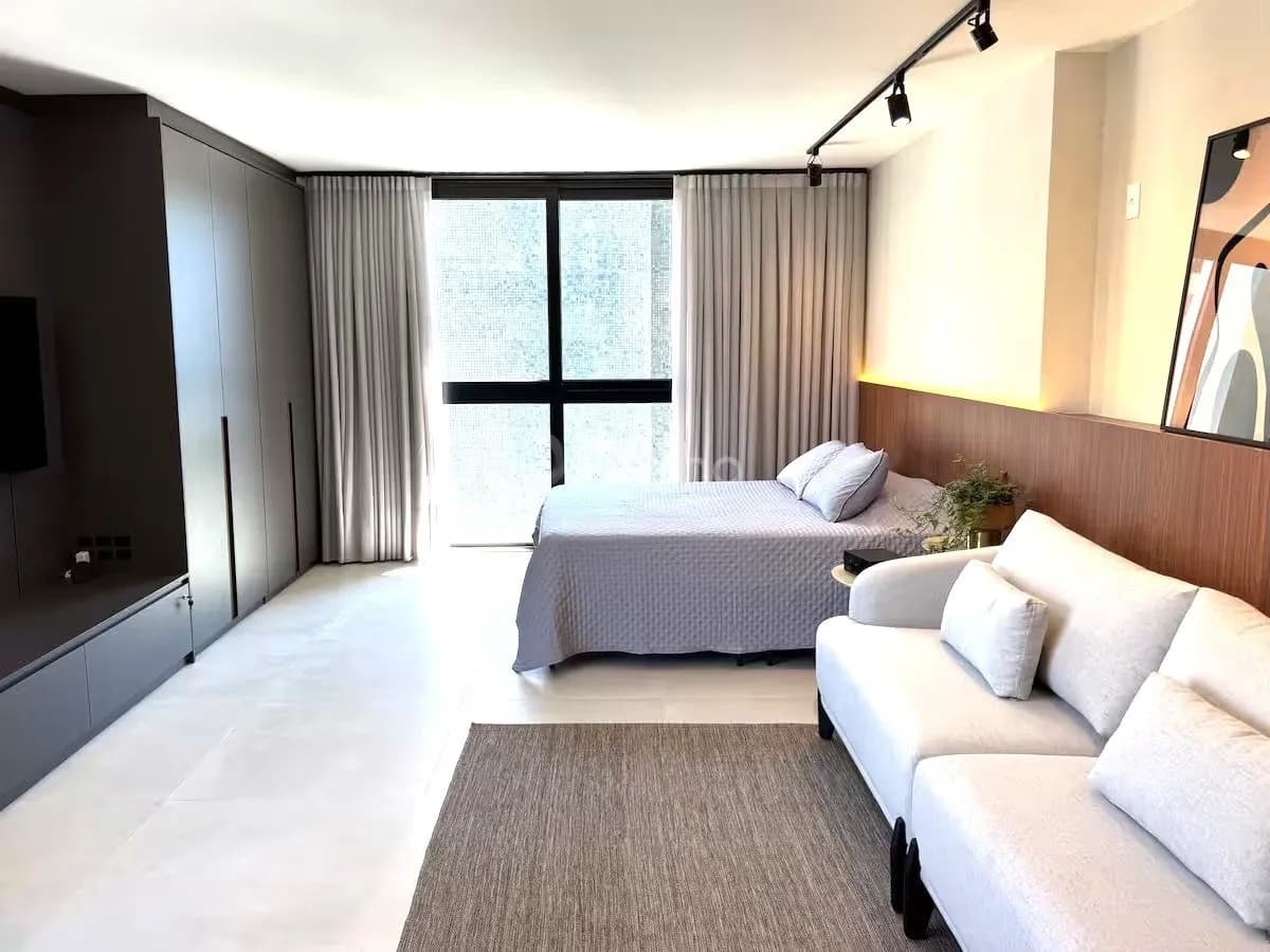 Estúdio para venda com 1 dormitório, em Centro com 44 m² — foto 2