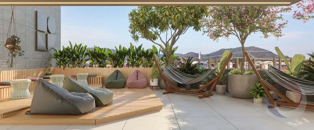 Apartamento para venda com 1 dormitório, em Campeche com 39 m² — foto 3