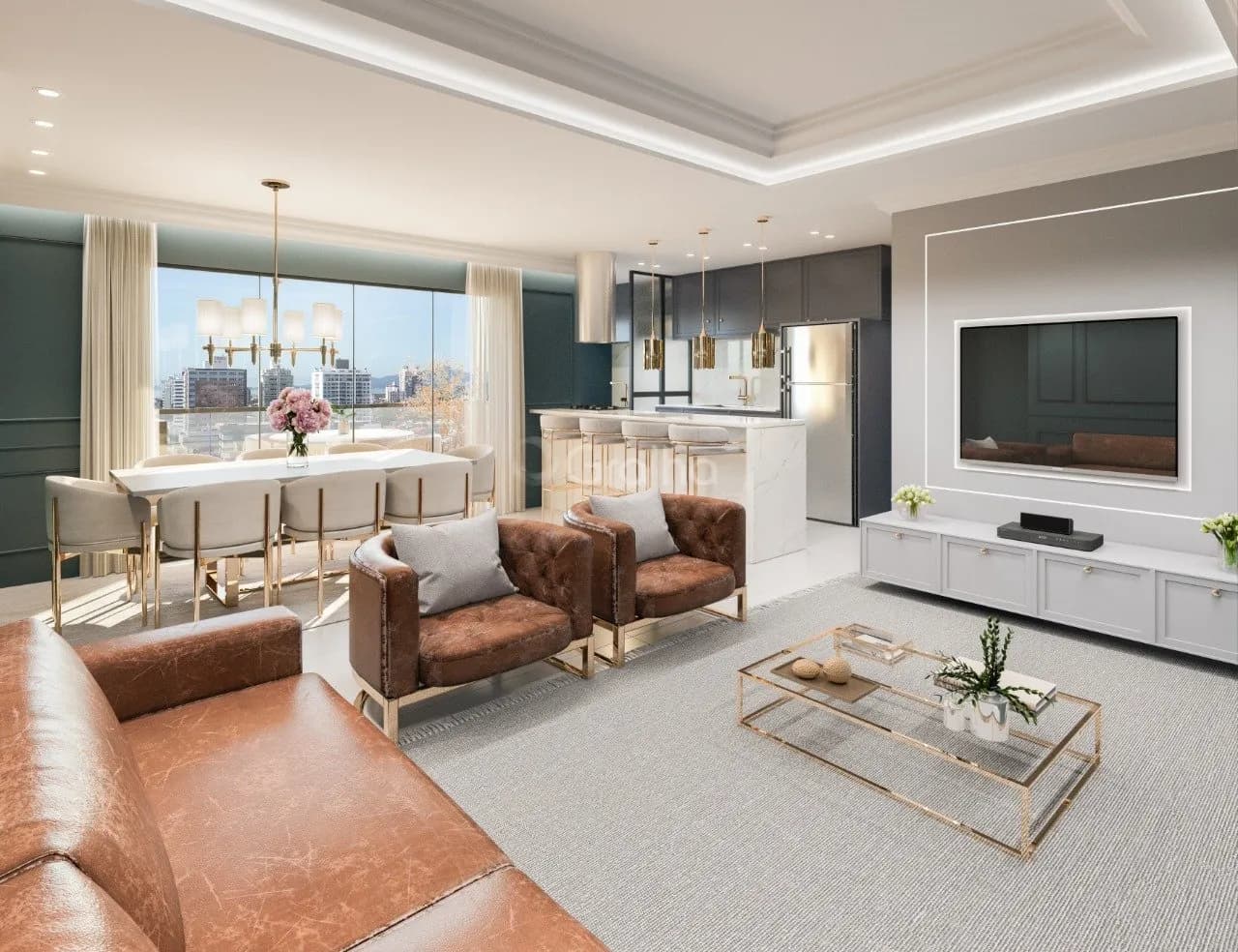 Apartamento para venda com 3 dormitórios em Pagani com 88 m² — foto 5