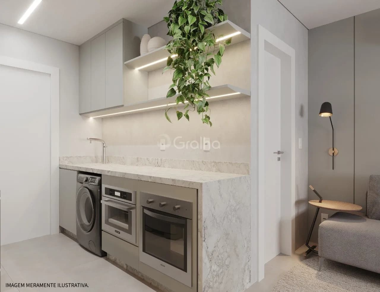Estúdio para venda com 1 dormitório, em Saco Grande com 34 m² — foto 3