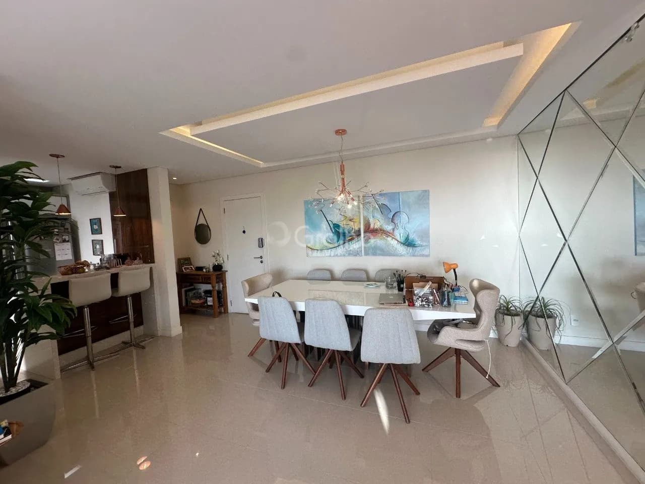 Apartamento para venda com 3 dormitórios em Itacorubi com 122 m² — foto 3
