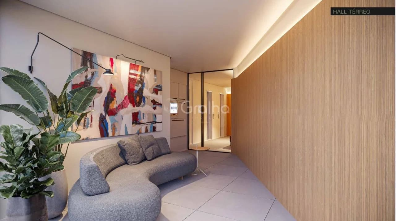 Apartamento para venda com 1 dormitório, em Centro com 41 m² — foto 2