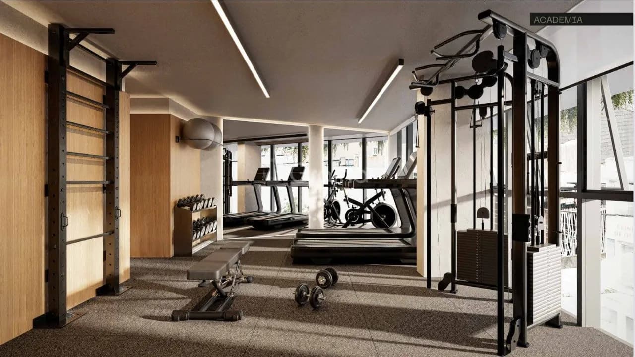 Apartamento para venda com 1 dormitório, em Centro com 41 m² — foto 3