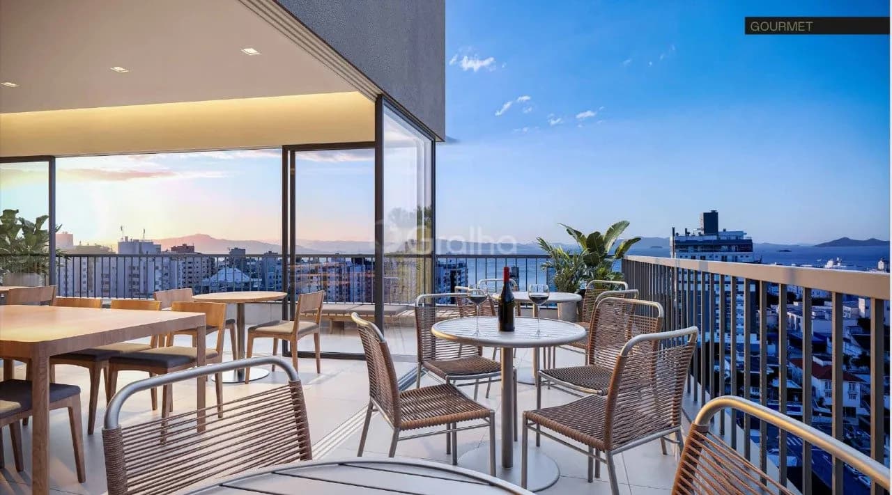 Apartamento para venda com 1 dormitório, em Centro com 41 m² — foto 5